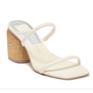 𝅺Dolce Vita Narra Sandals White Stella Size 10 New